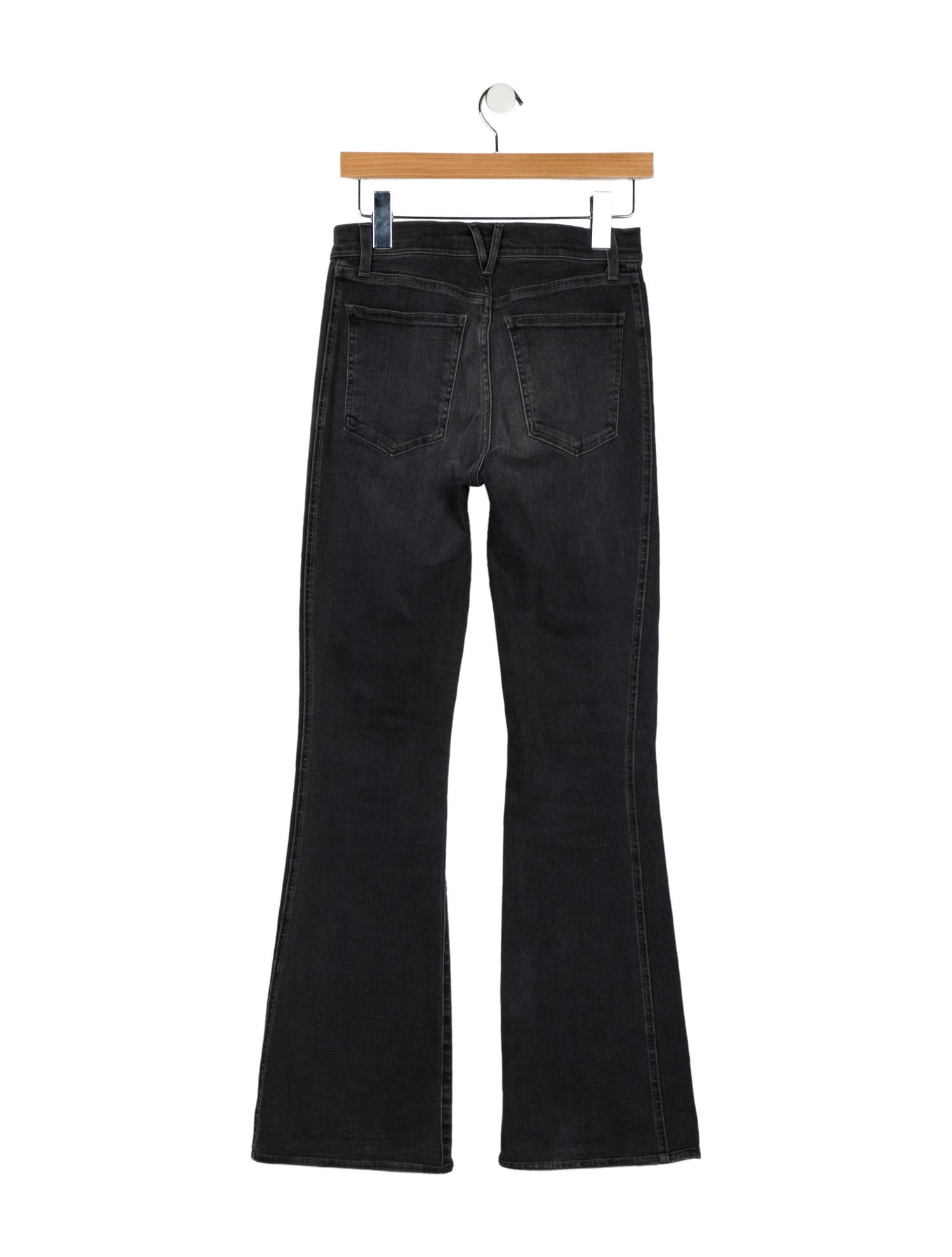 Veronica Beard Mid-Rise Wide Leg Jeans