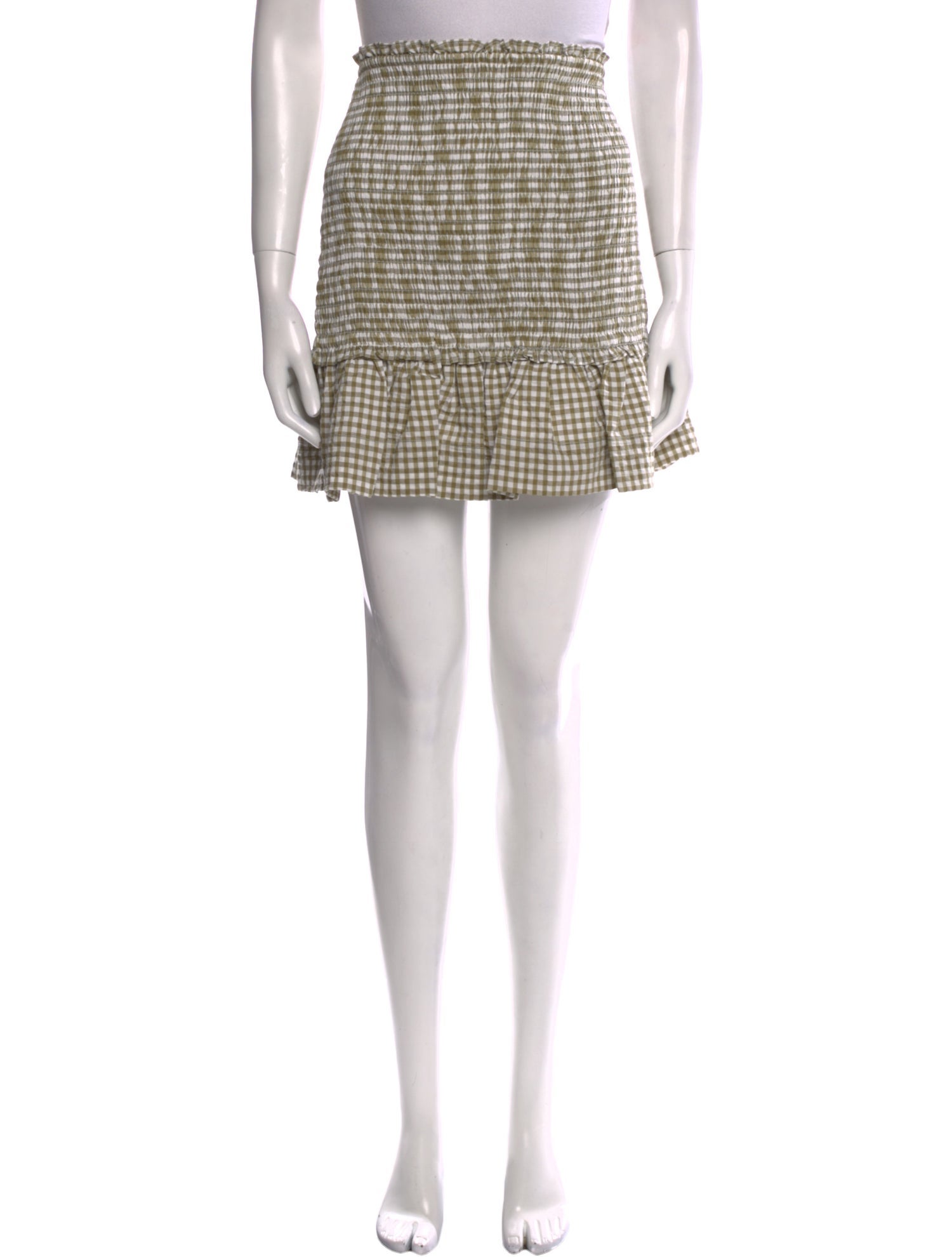Veronica Beard Plaid Print Mini Skirt w/ Tags