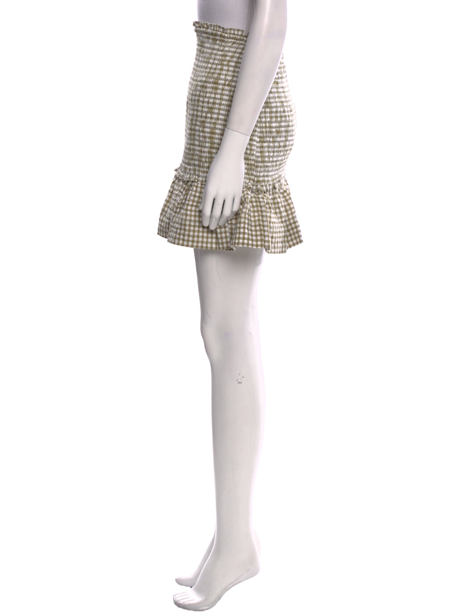 Veronica Beard Plaid Print Mini Skirt w/ Tags