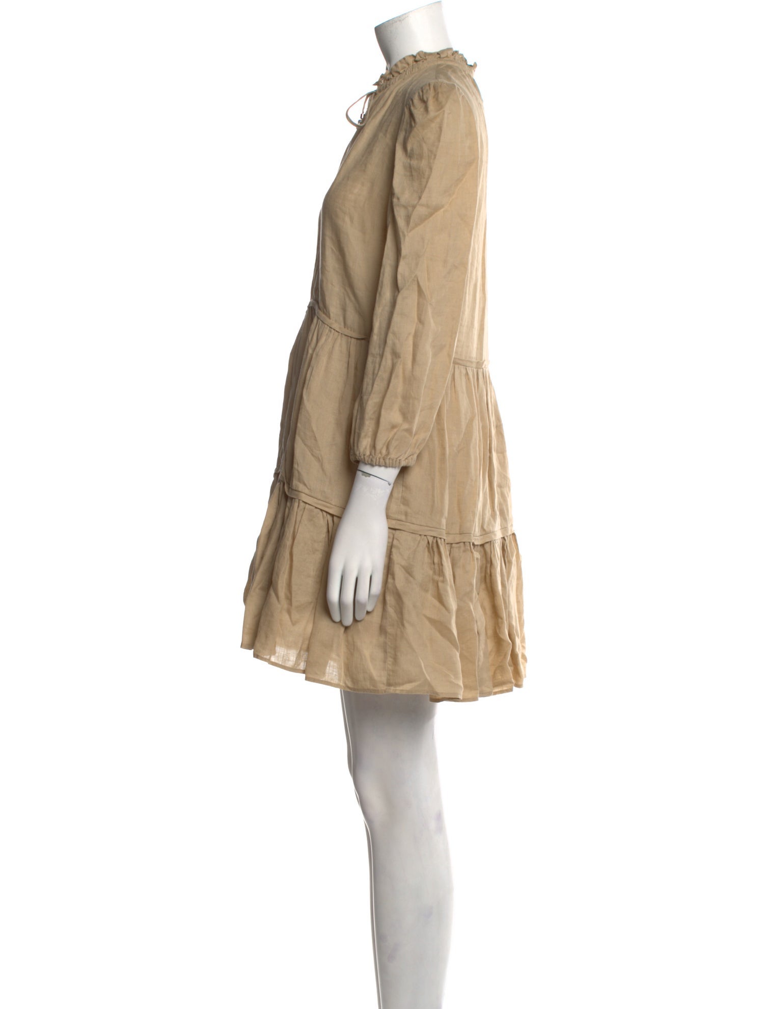 Veronica Beard Linen Mini Dress