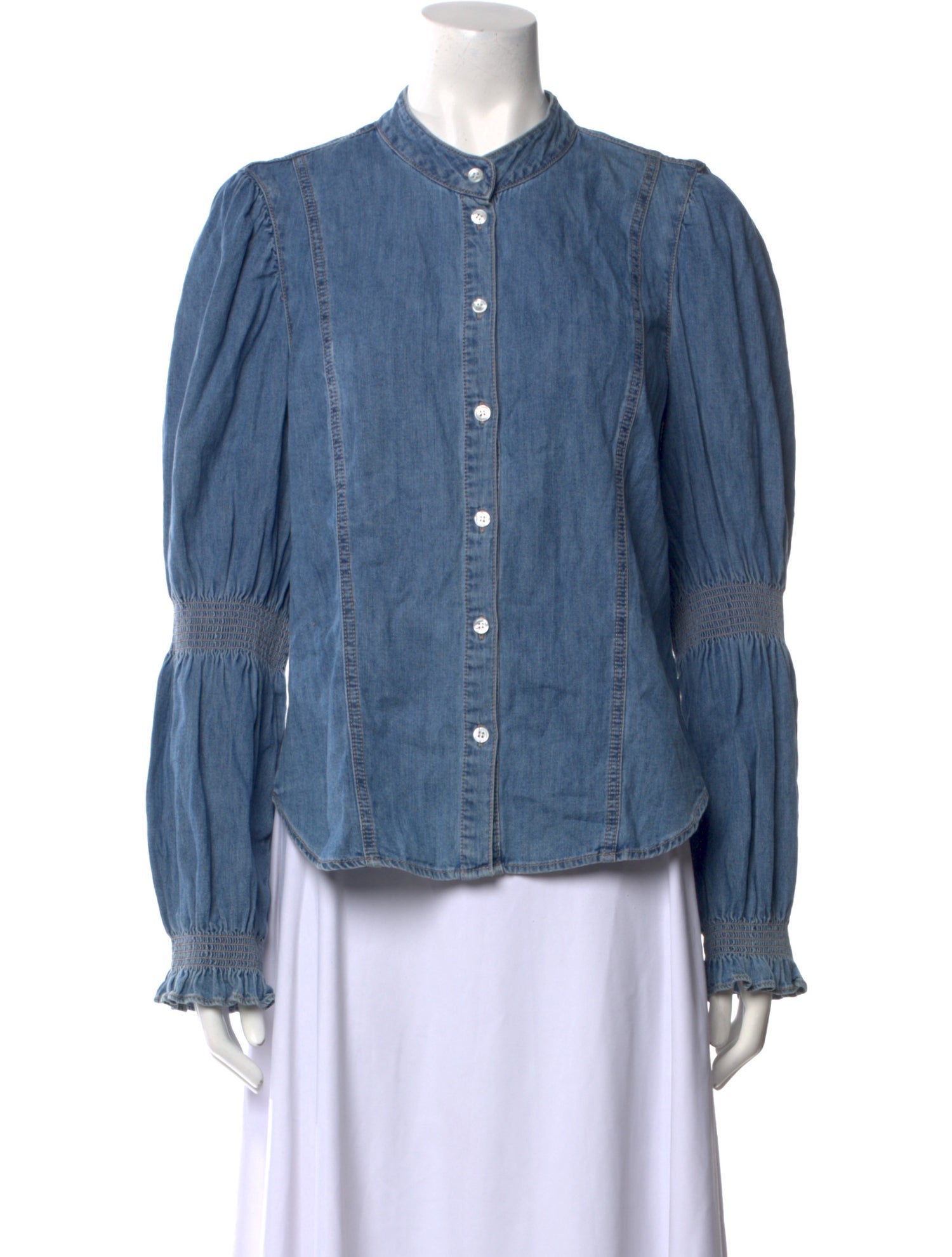 Veronica Beard Long Sleeve Button-Up Top w/ Tags