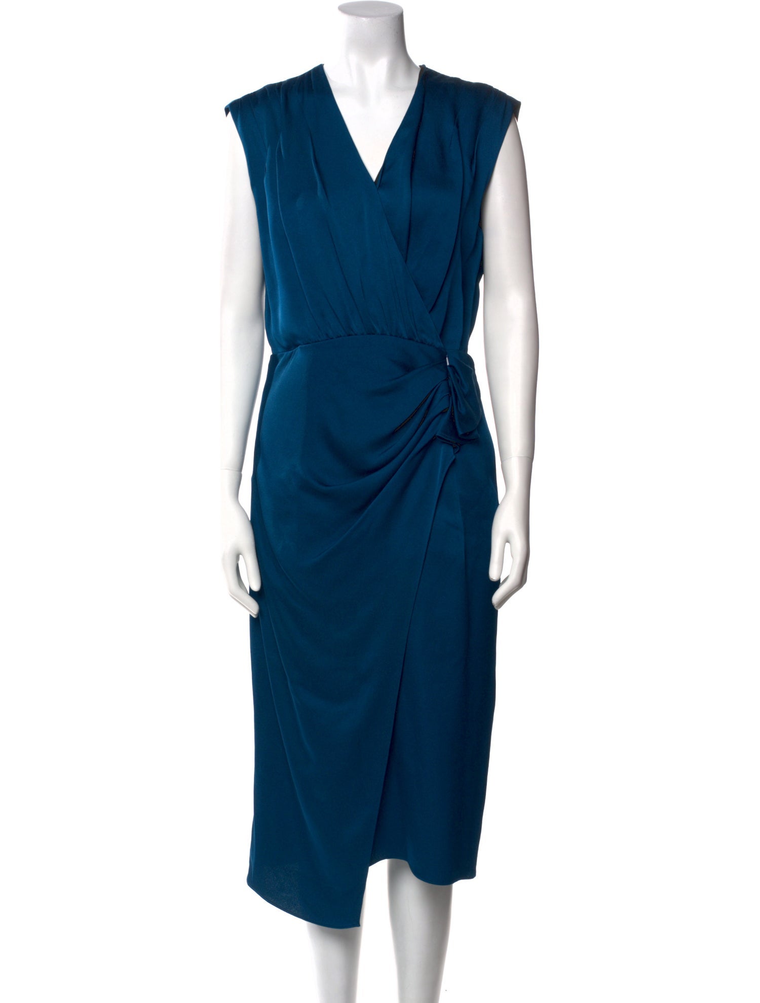Veronica Beard Crew Neck Midi Length Dress