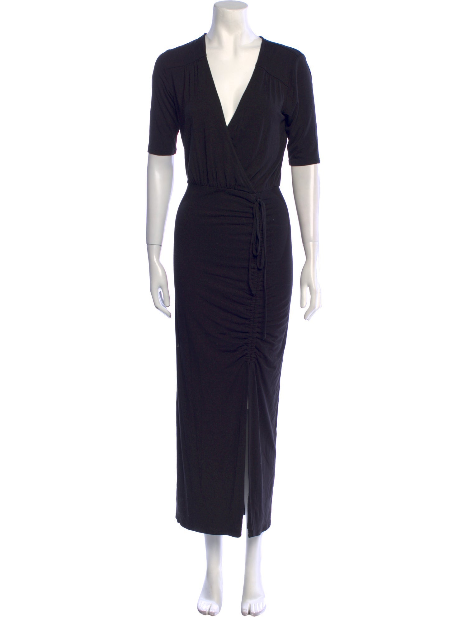 Veronica Beard V-Neck Long Dress