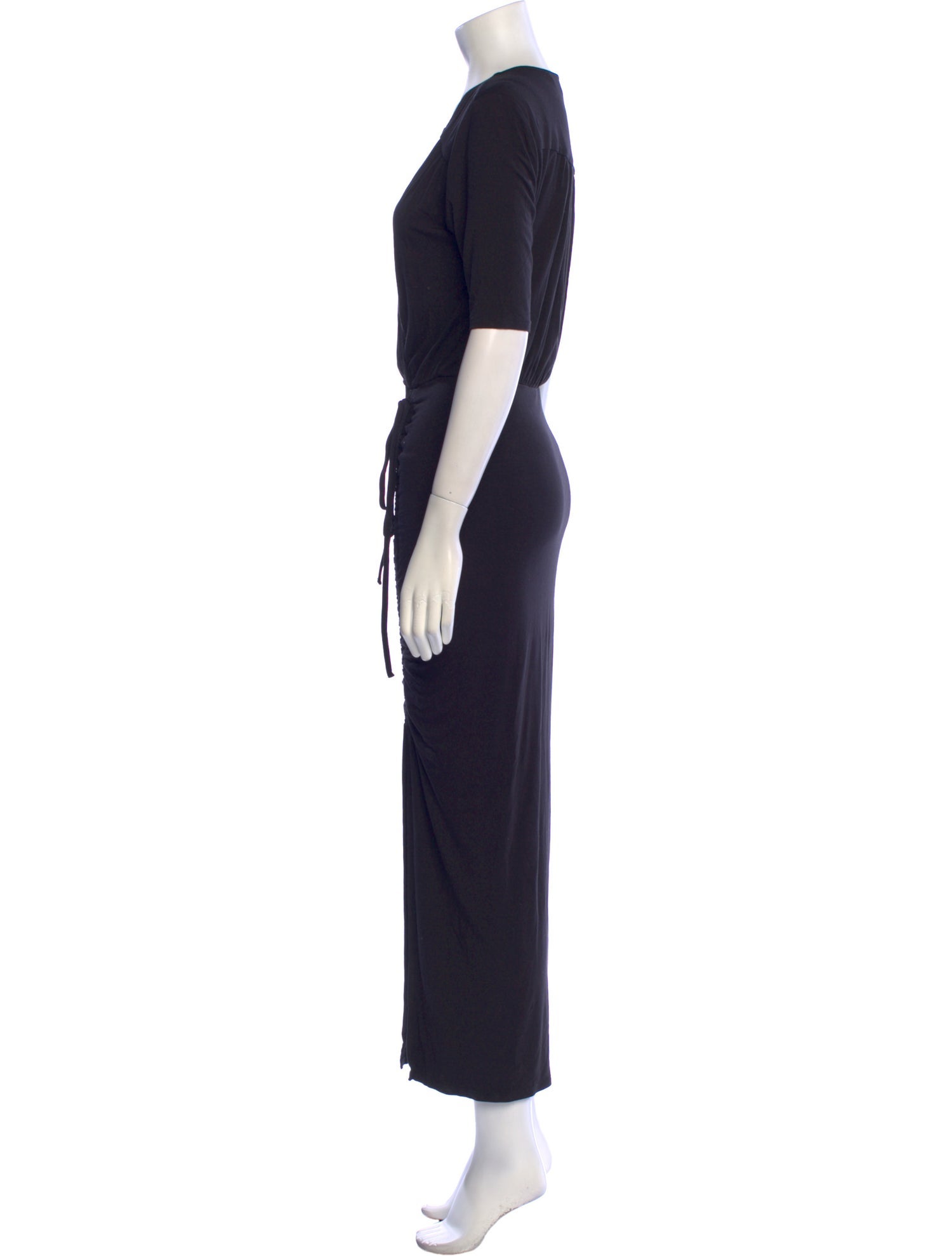 Veronica Beard V-Neck Long Dress