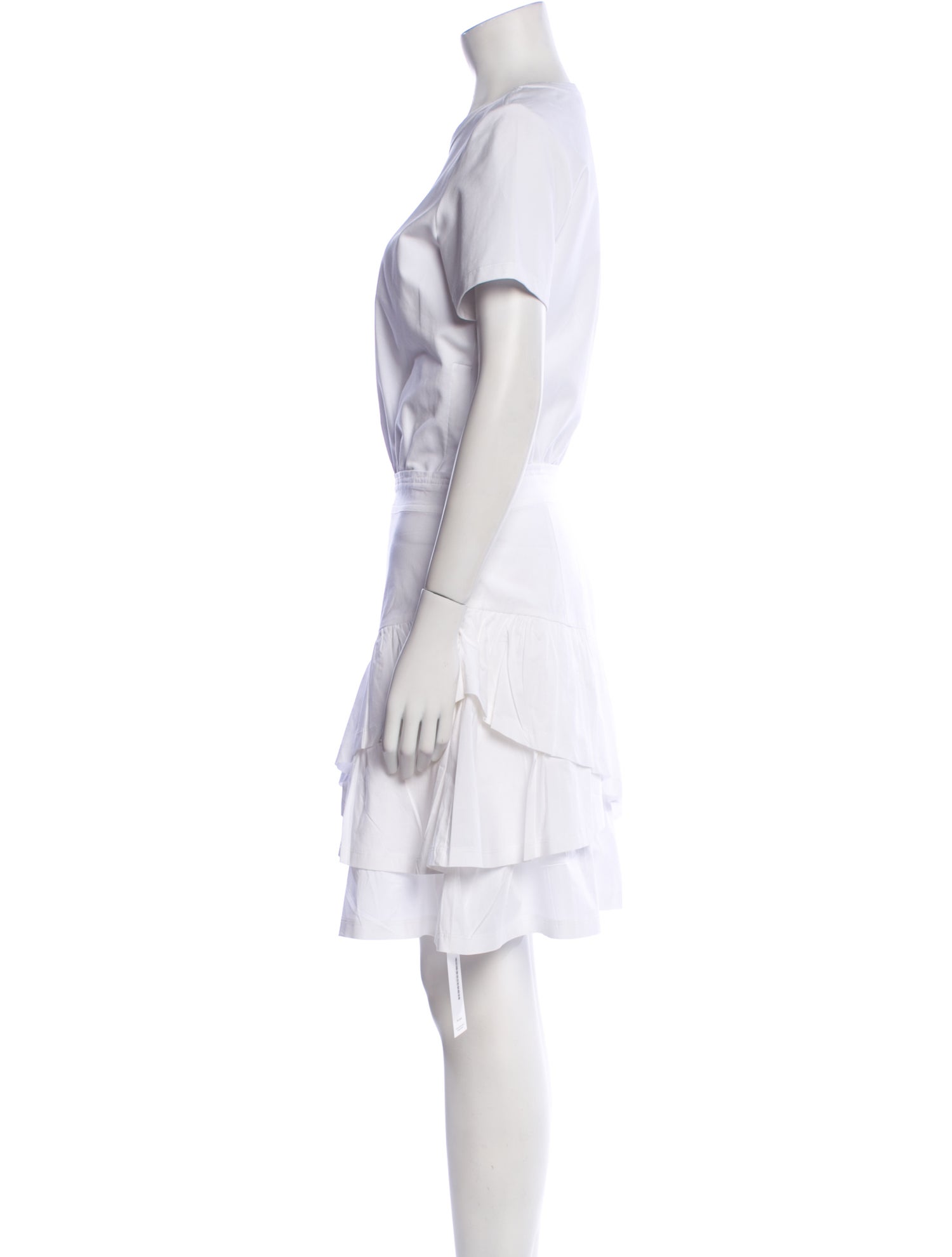 Veronica Beard Crew Neck Knee-Length Dress