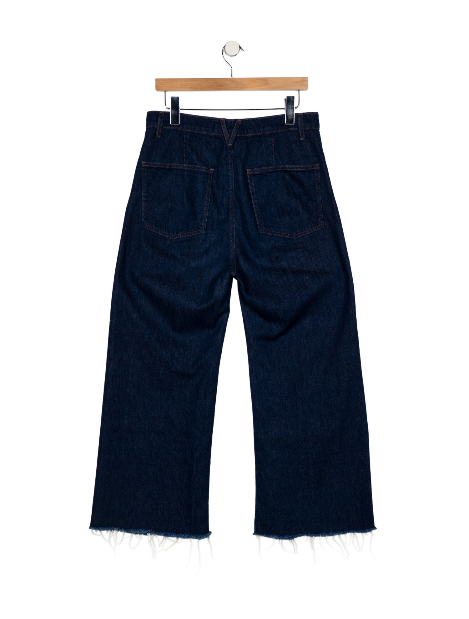 Veronica Beard High-Rise Wide Leg Jeans