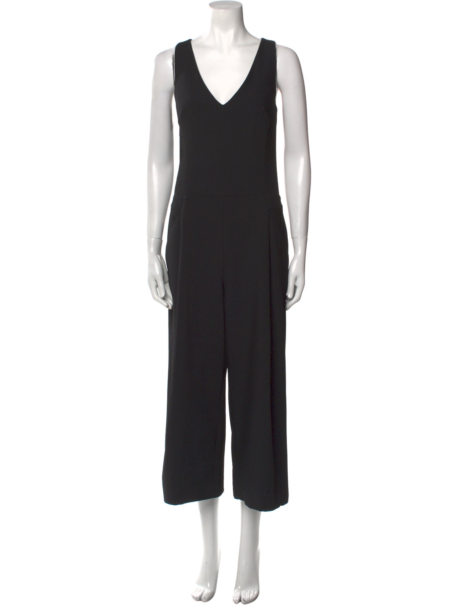 Veronica Beard V-Neck Jumpsuit