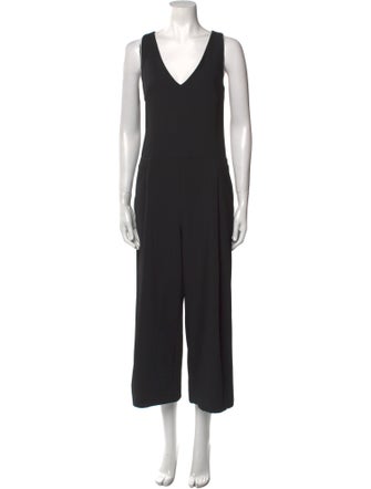 Veronica Beard V-Neck Jumpsuit