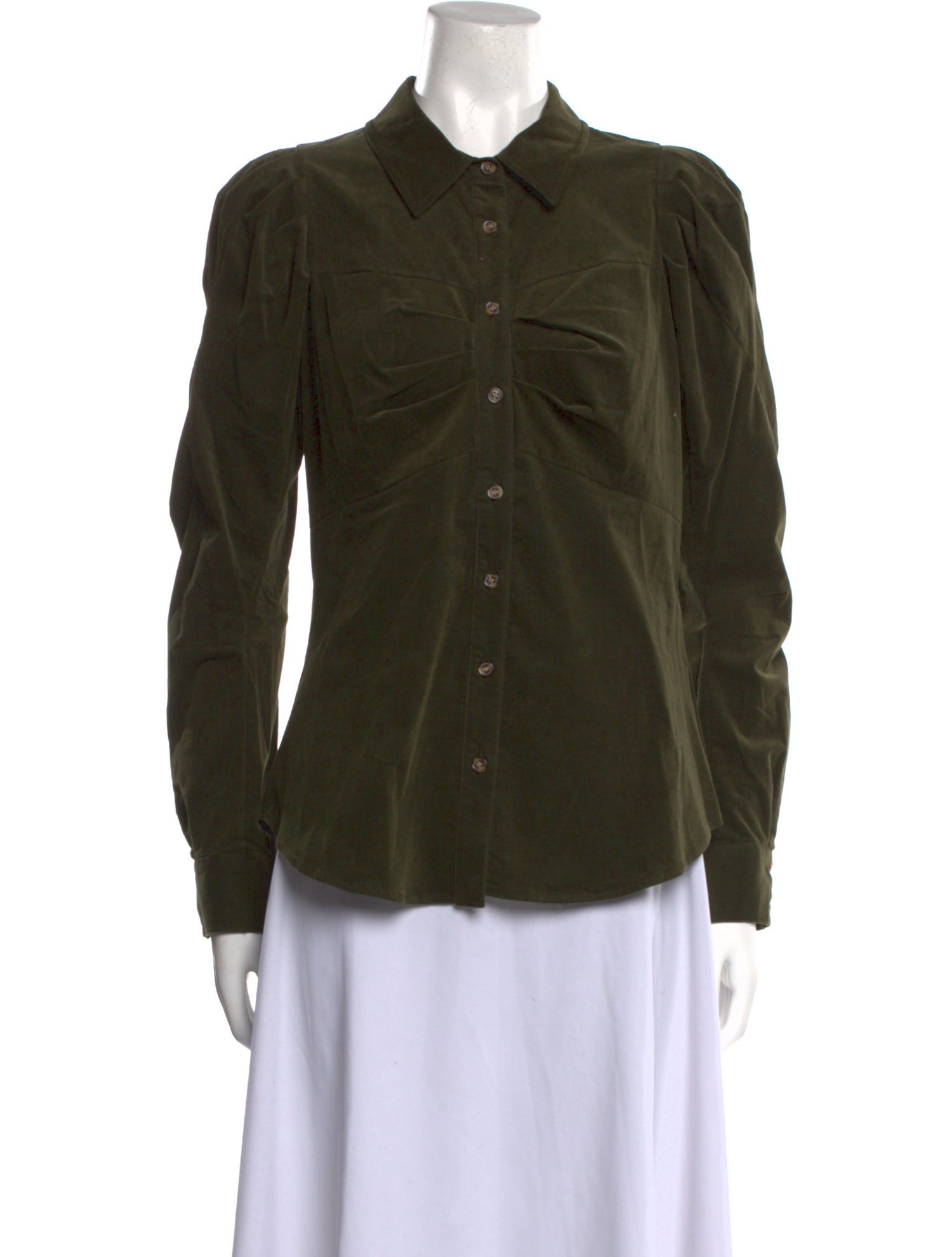 Veronica Beard Long Sleeve Button-Up Top w/ Tags