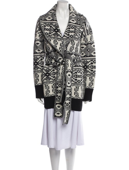 Veronica Beard Wool Printed Coat