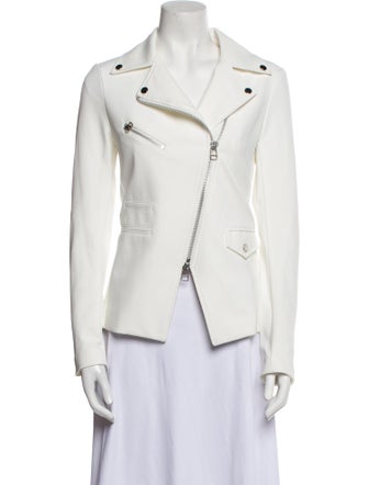 Veronica Beard Nylon Biker Jacket