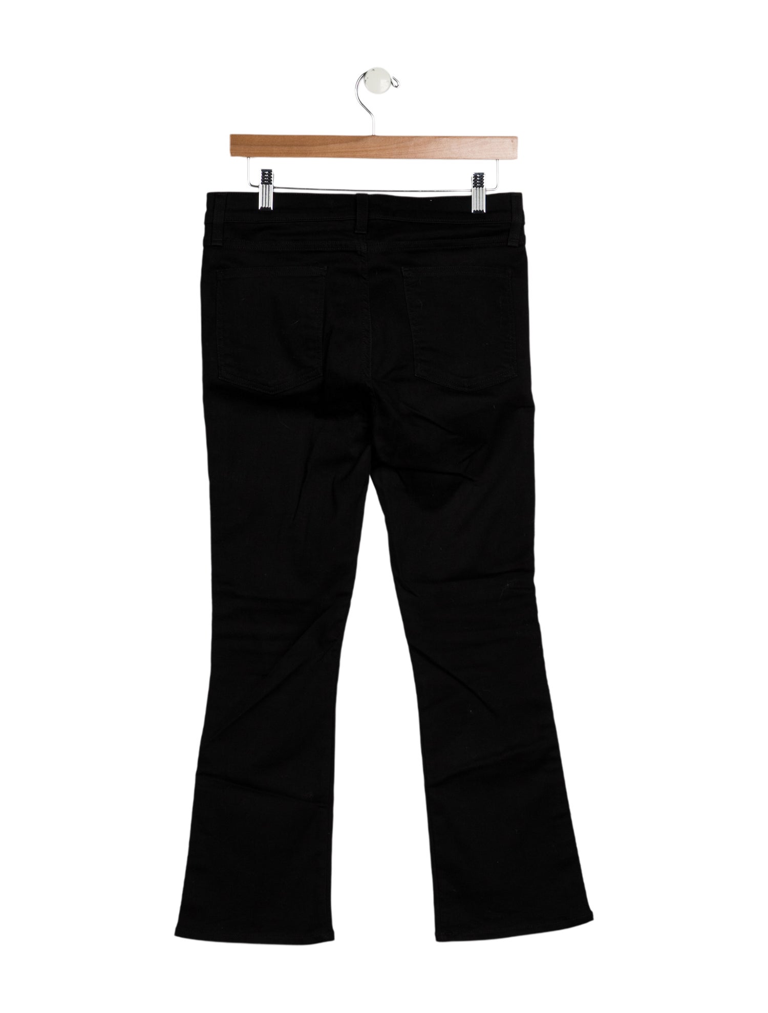 Veronica Beard Mid-Rise Straight Leg Jeans
