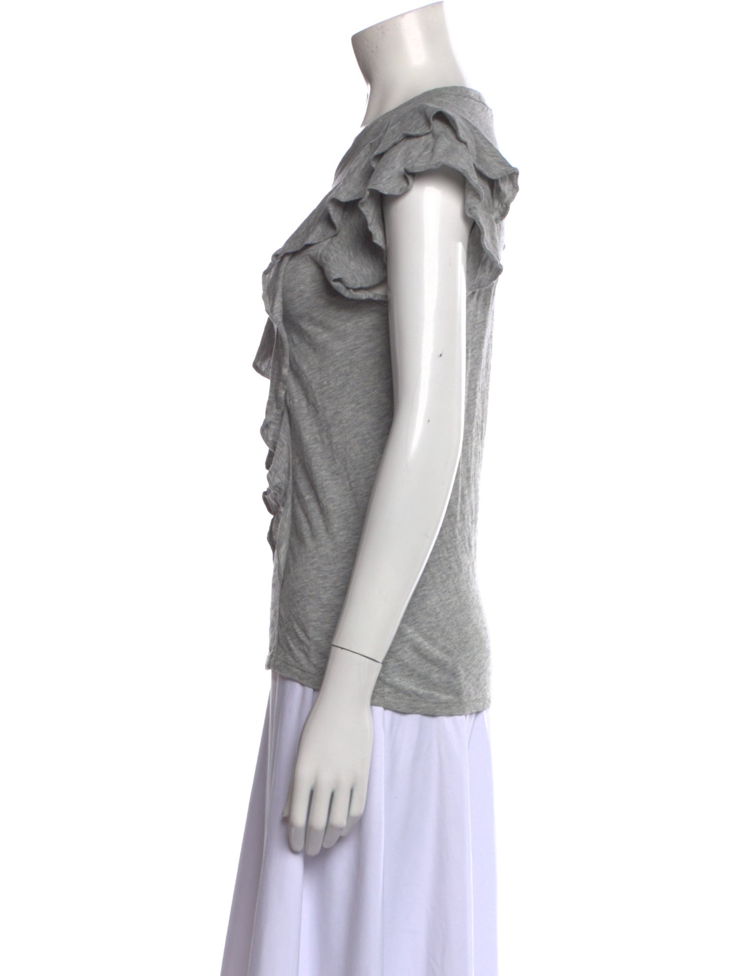 Veronica Beard Crew Neck Short Sleeve T-Shirt