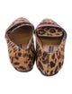 Veronica Beard Ponyhair Animal Print Loafers