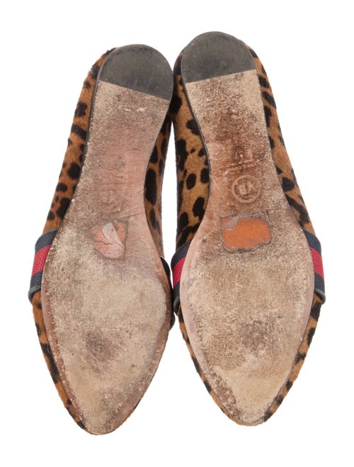 Veronica Beard Ponyhair Animal Print Loafers