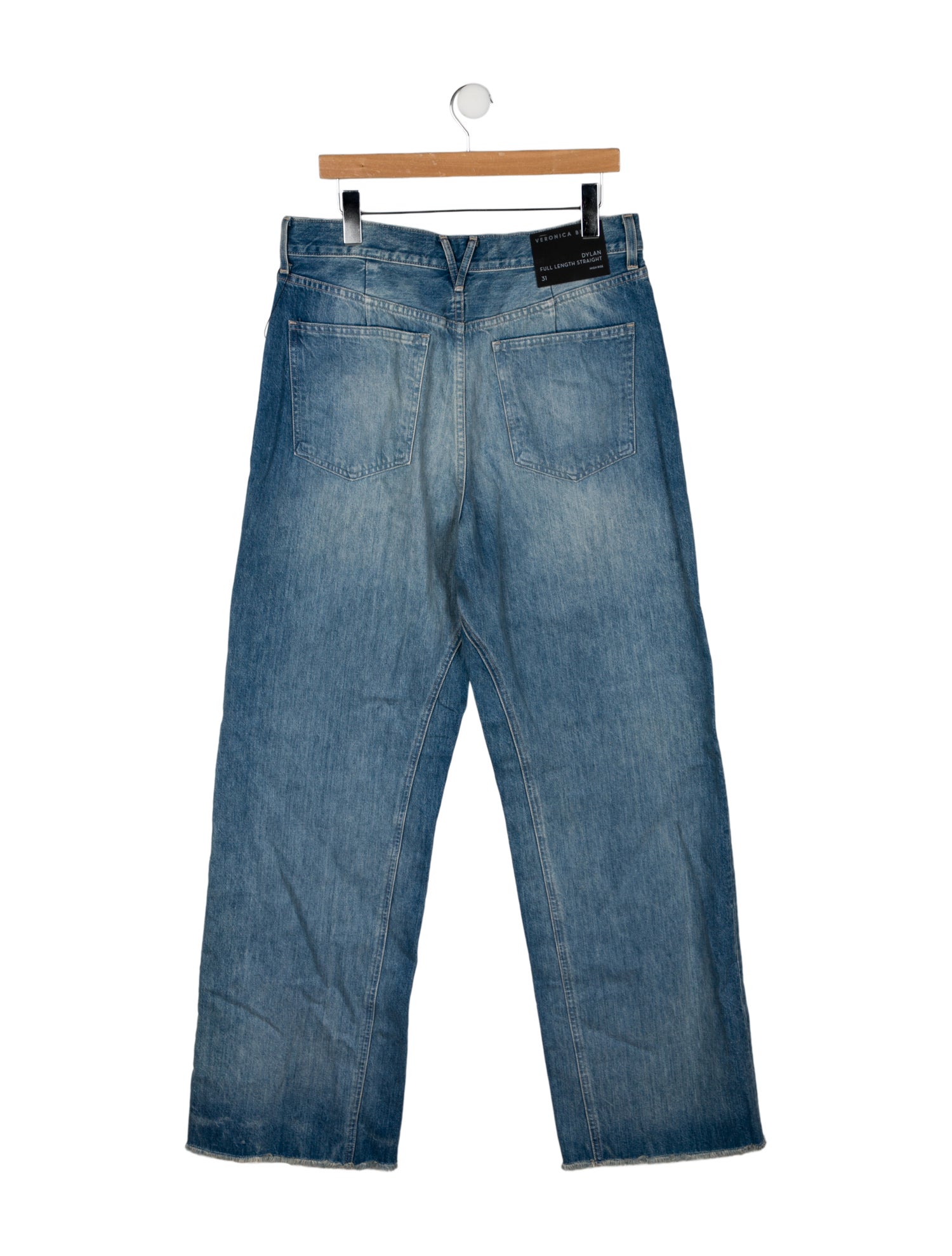 Veronica Beard High-Rise Wide Leg Jeans w/ Tags