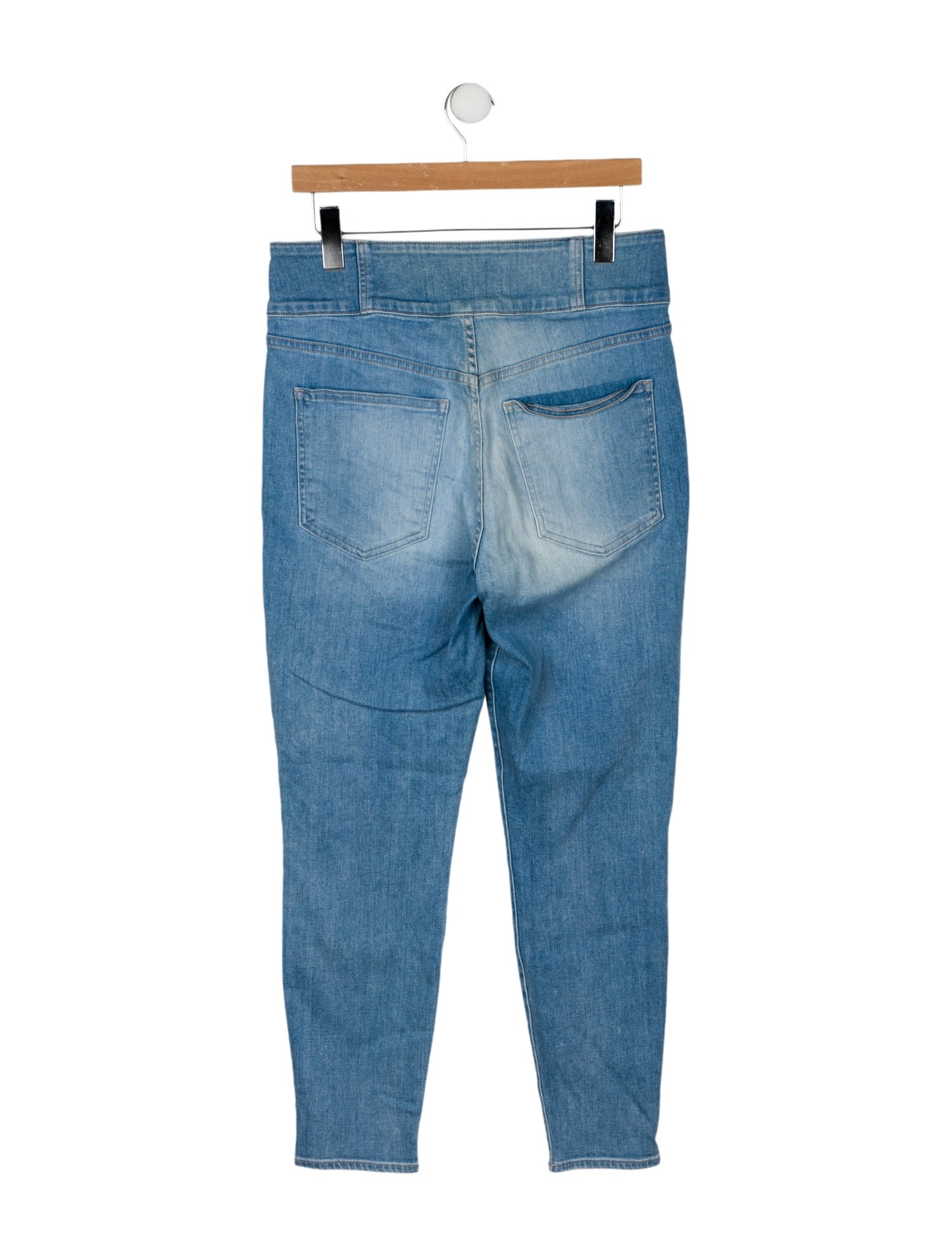 Veronica Beard High-Rise Straight Leg Jeans