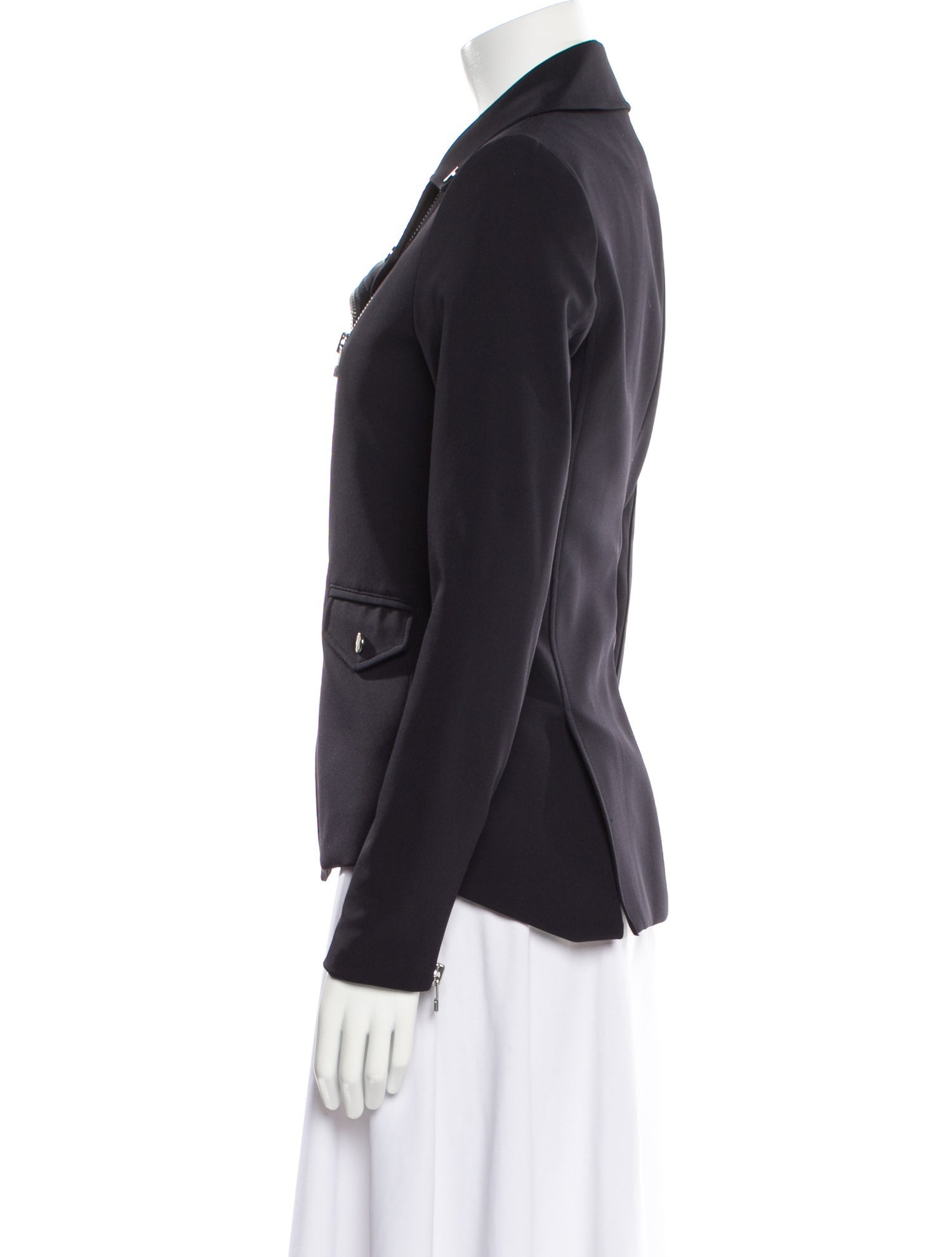 Veronica Beard Nylon Biker Jacket