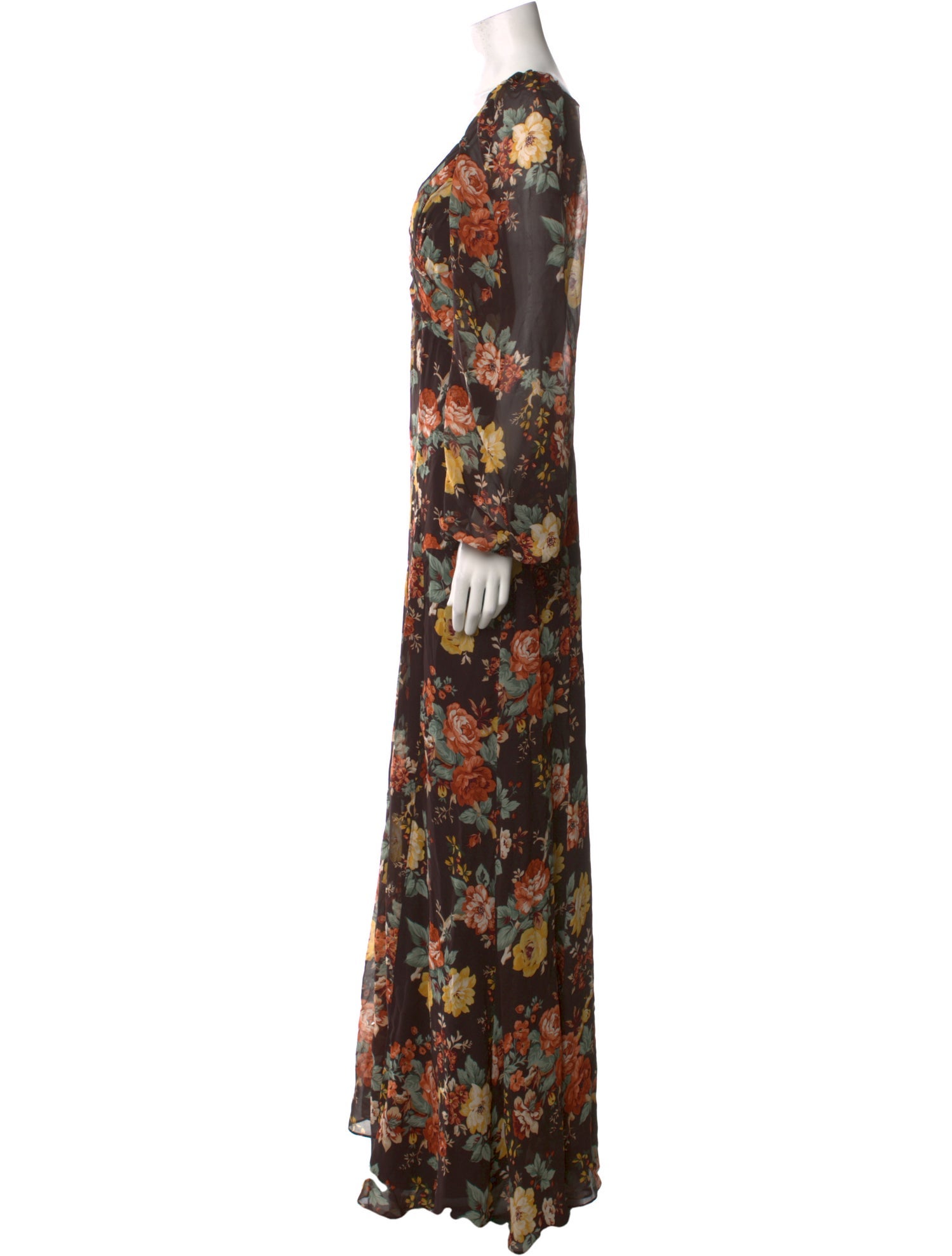 Veronica Beard Silk Long Dress