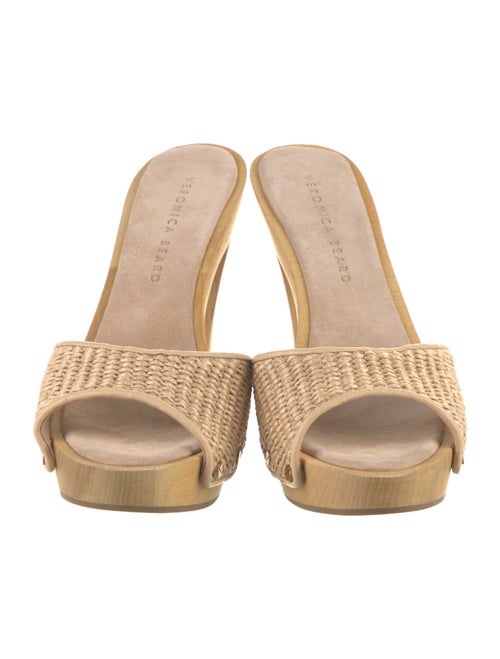Veronica Beard Raffia Slides