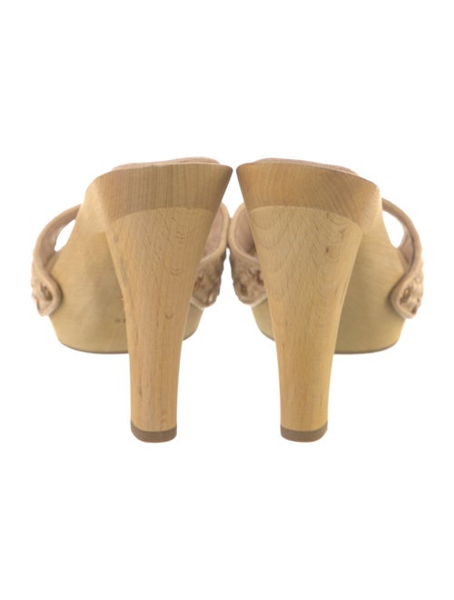 Veronica Beard Raffia Slides