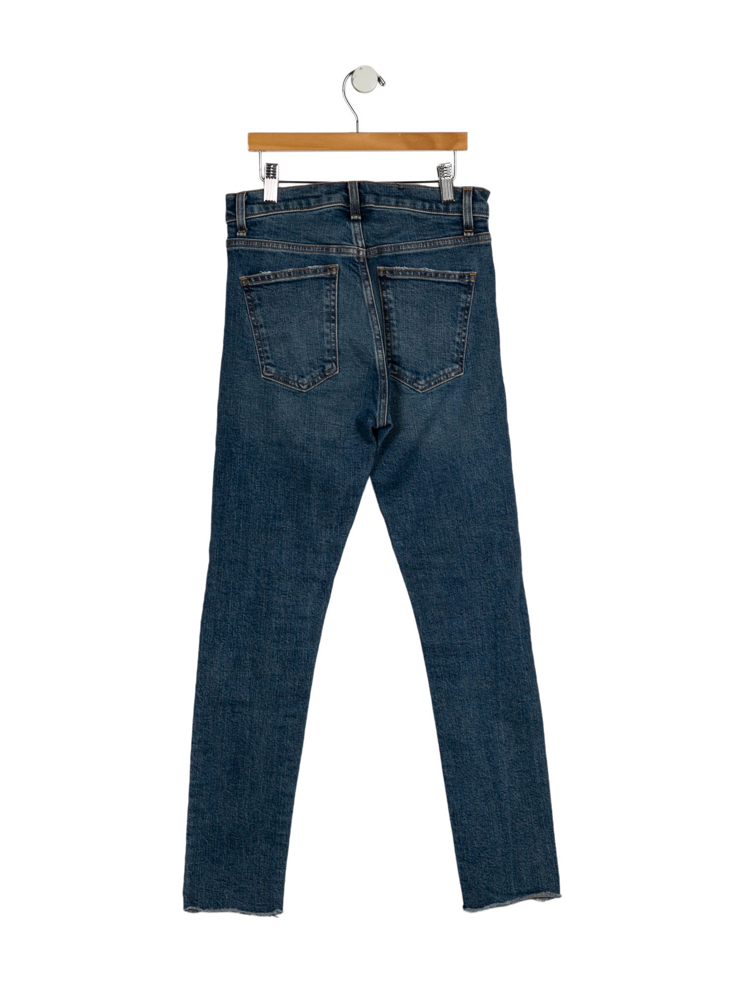 Veronica Beard Mid-Rise Skinny Leg Jeans