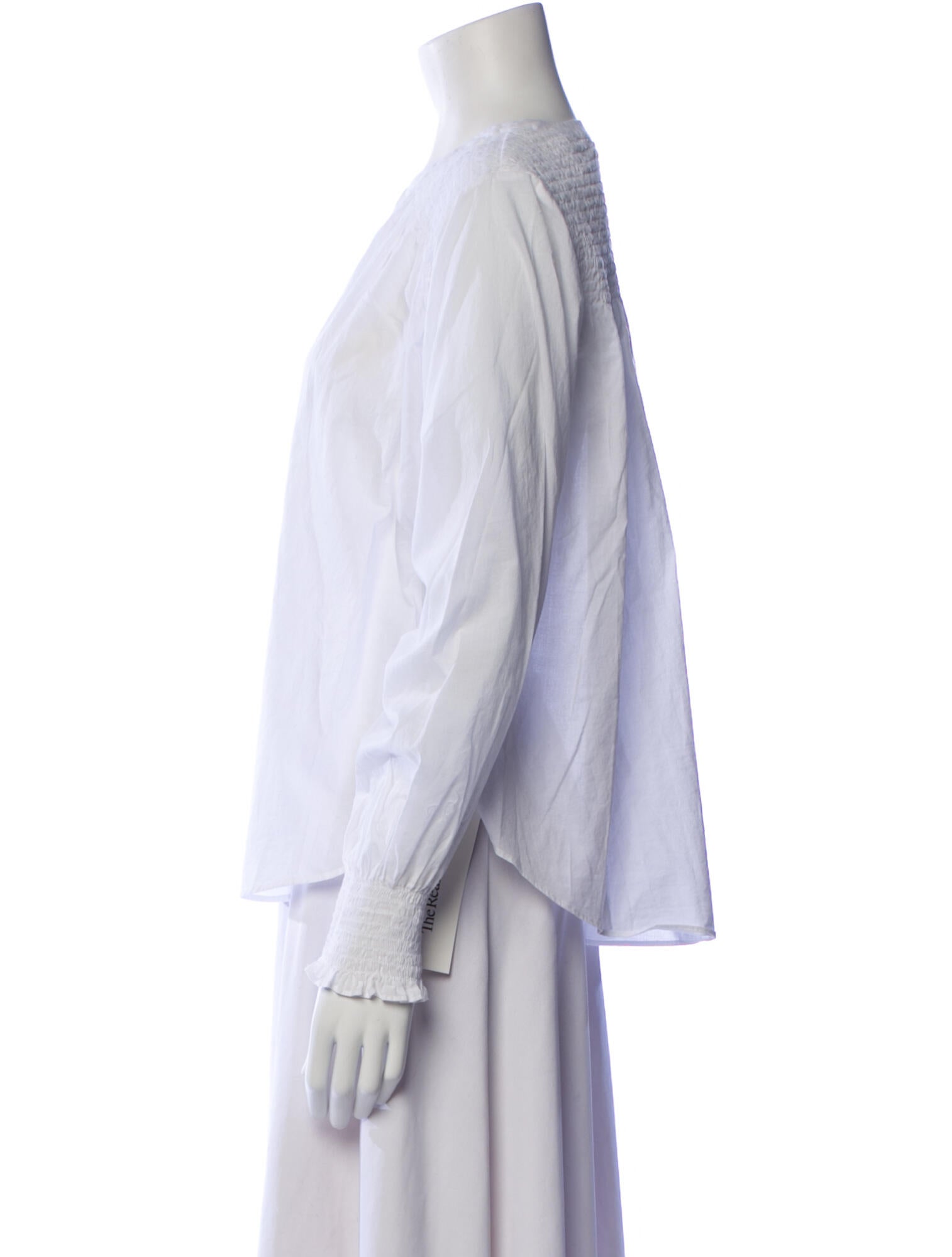 Veronica Beard Long Sleeve Button-Up Top