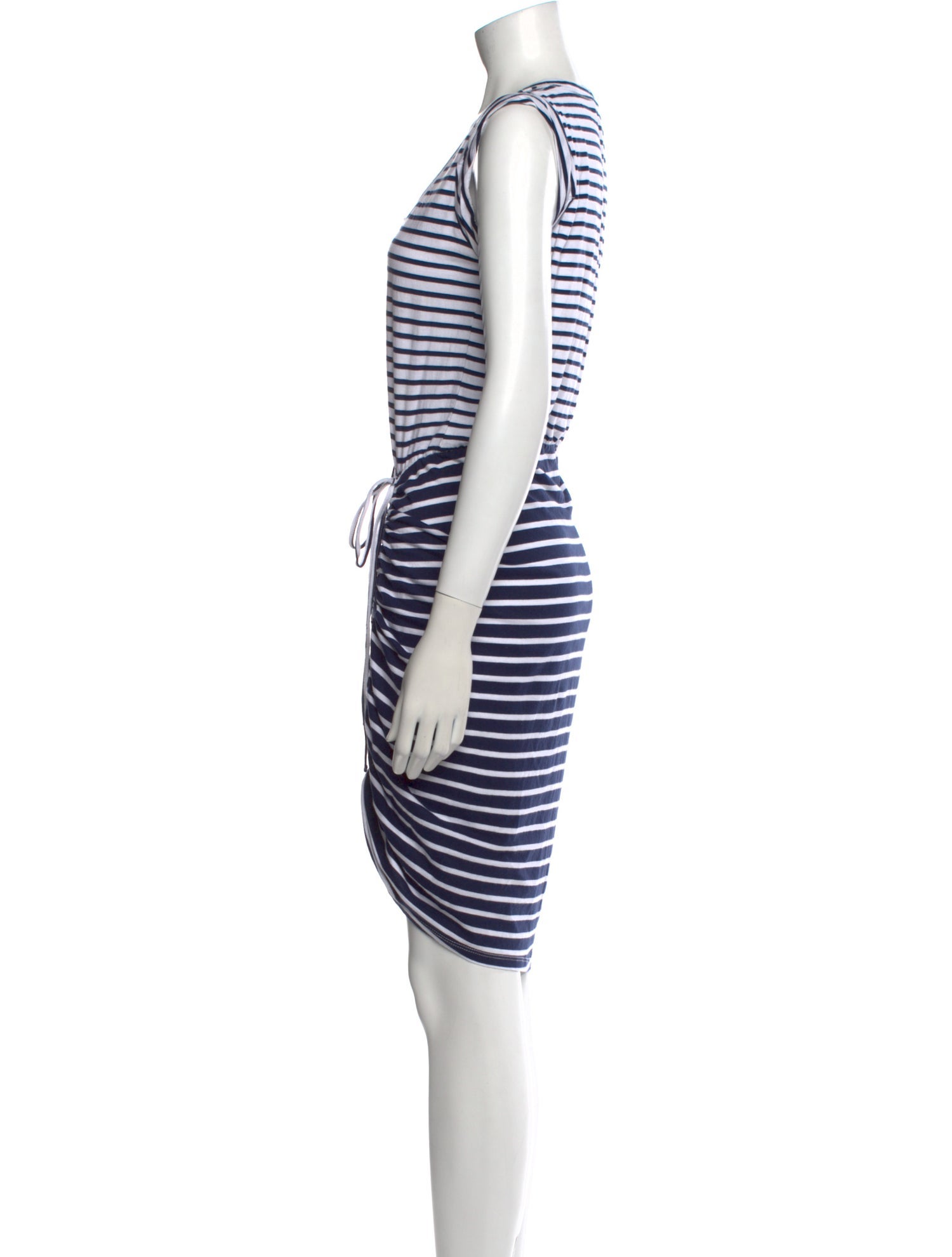 Veronica Beard Striped Knee-Length Dress