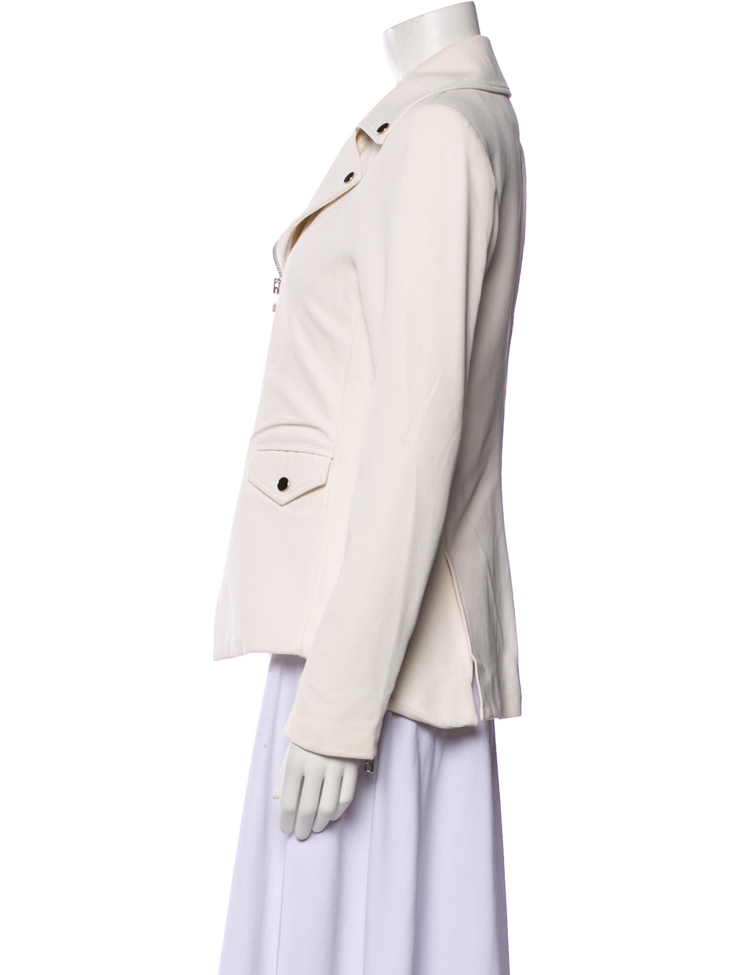 Veronica Beard Nylon Biker Jacket