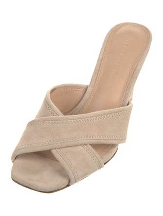 Veronica Beard Suede Slides