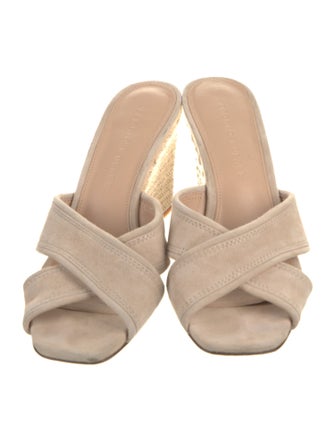 Veronica Beard Suede Slides