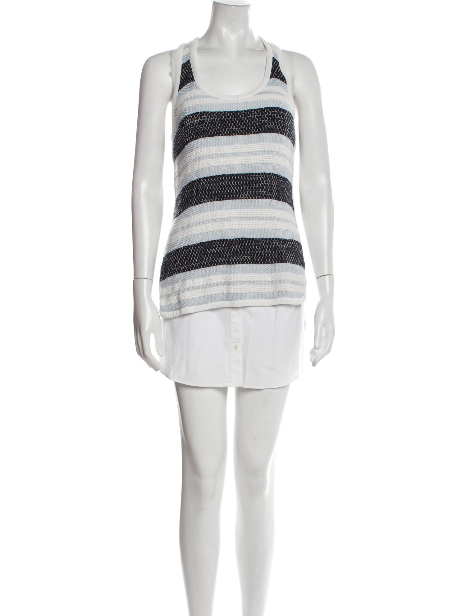 Veronica Beard Striped Mini Dress