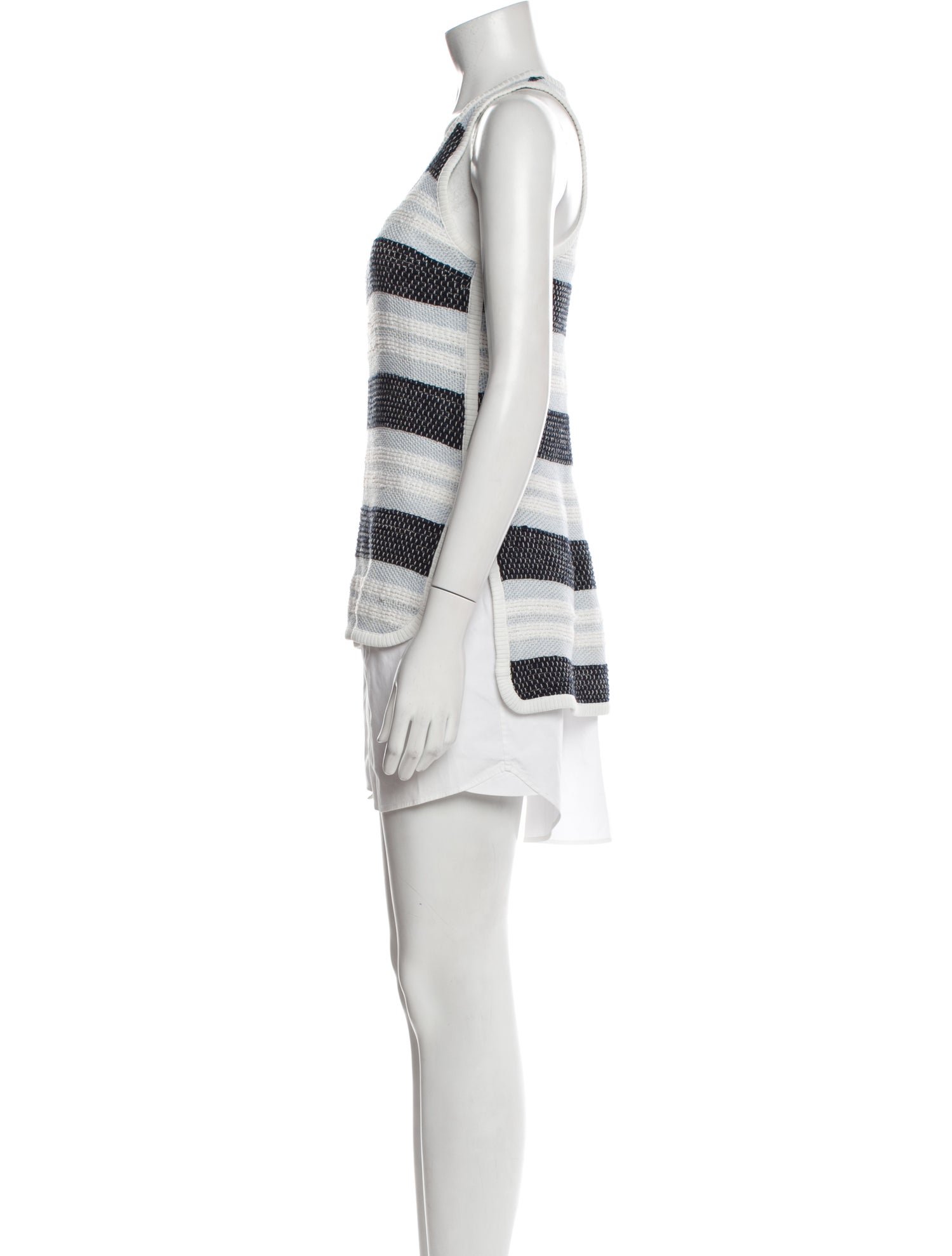 Veronica Beard Striped Mini Dress