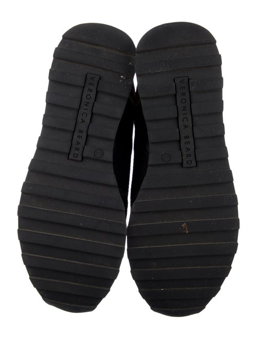 Veronica Beard Mesh Animal Print Athletic Sneakers