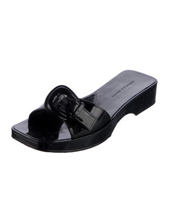 Veronica Beard Patent Leather Slides
