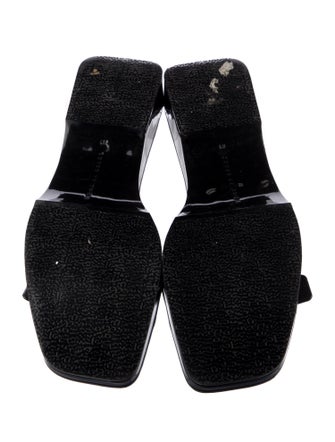 Veronica Beard Patent Leather Slides