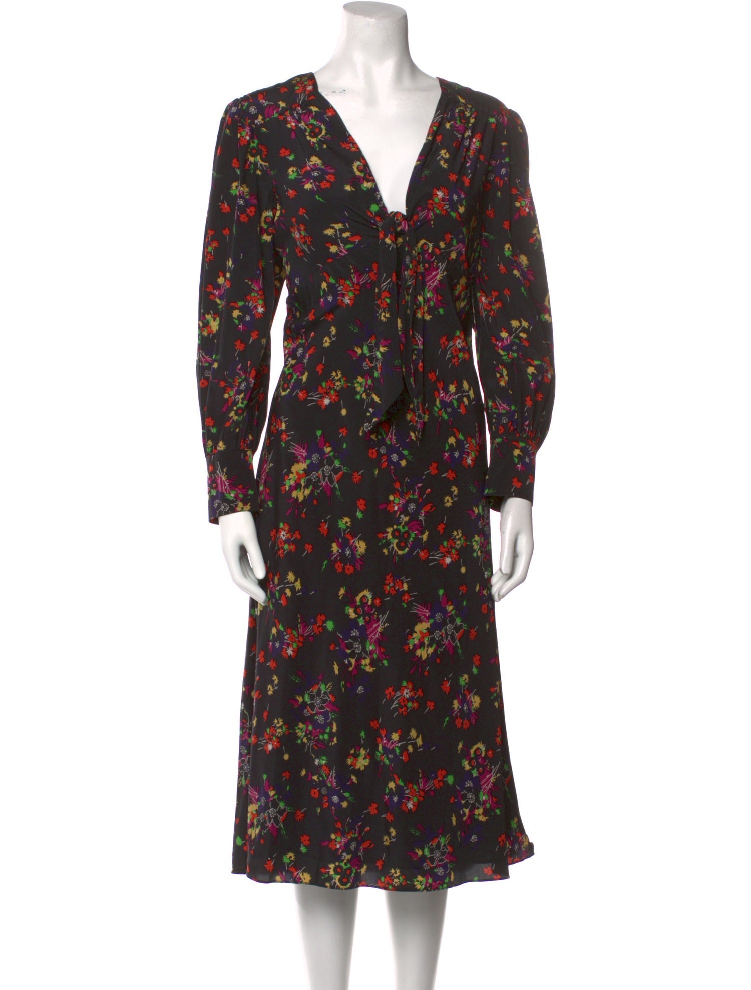 Veronica Beard Silk Midi Length Dress