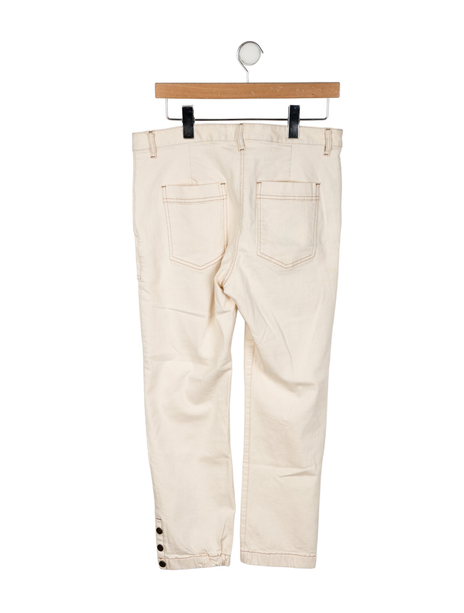 Veronica Beard Mid-Rise Straight Leg Jeans