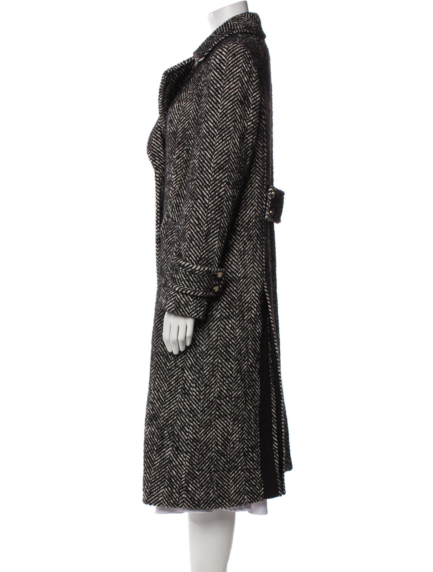 Veronica Beard Tweed Pattern Coat