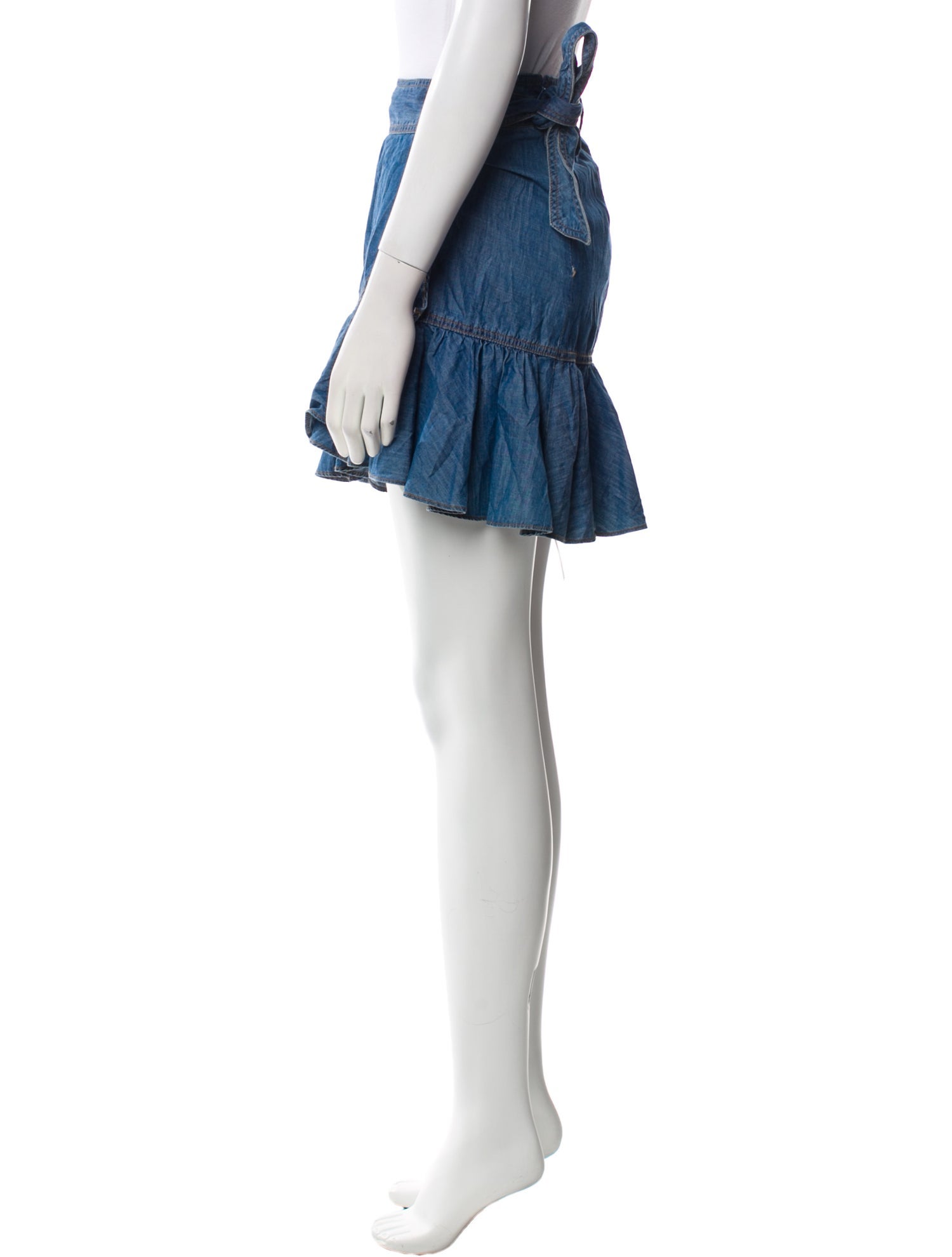 Veronica Beard Ruffle Embellishment Mini Skirt w/ Tags