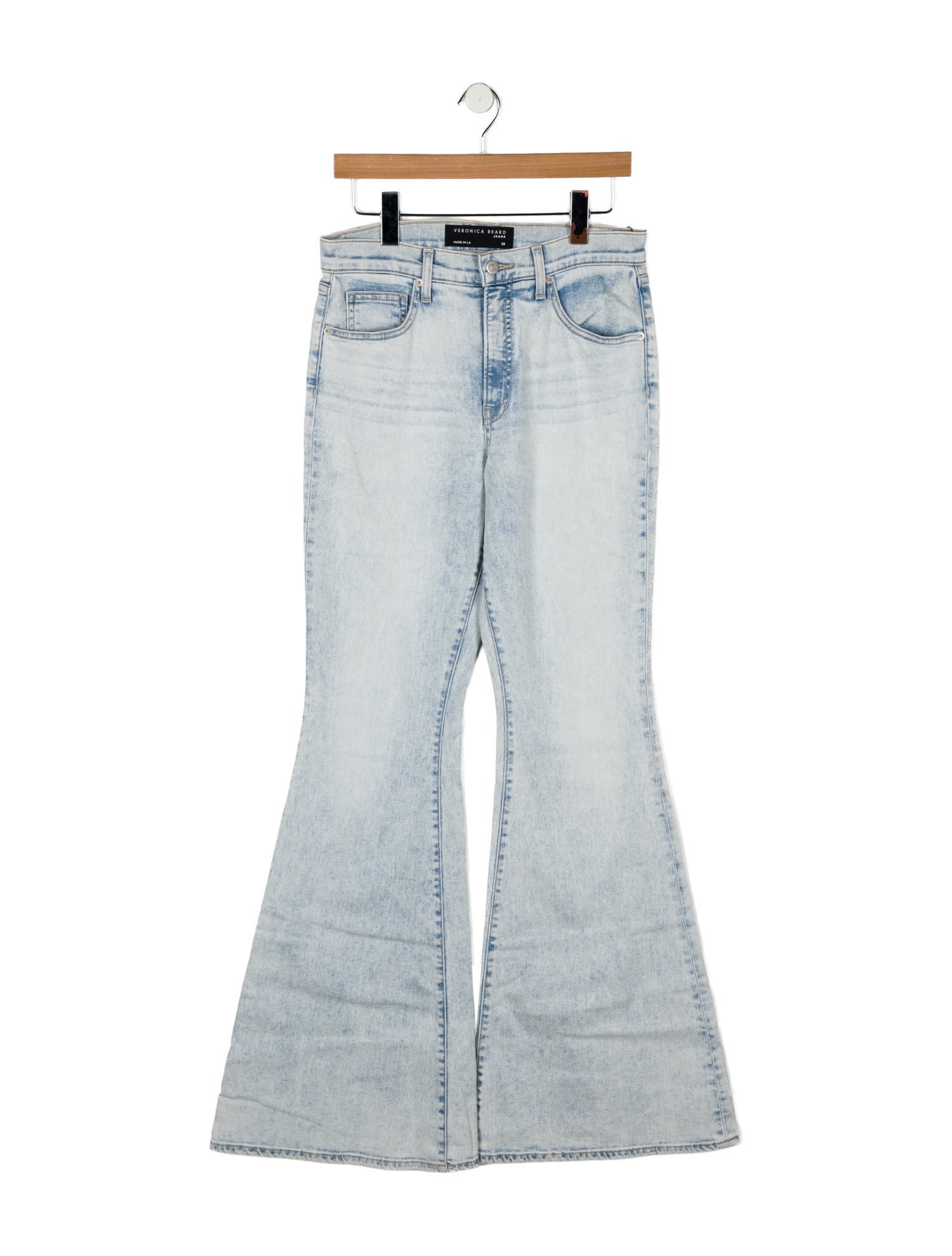 Veronica Beard High-Rise Wide Leg Jeans w/ Tags