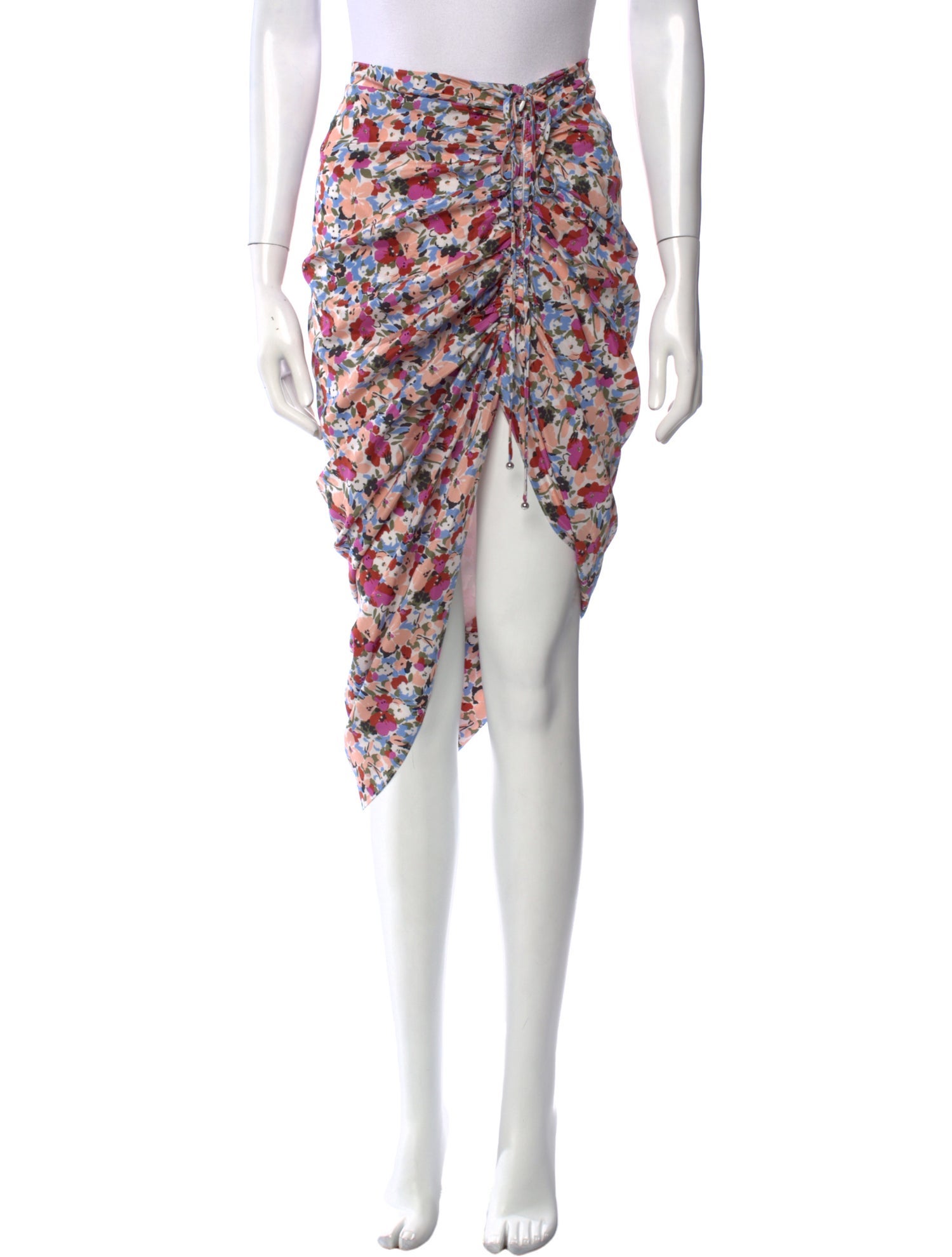 Veronica Beard Silk Midi Length Skirt