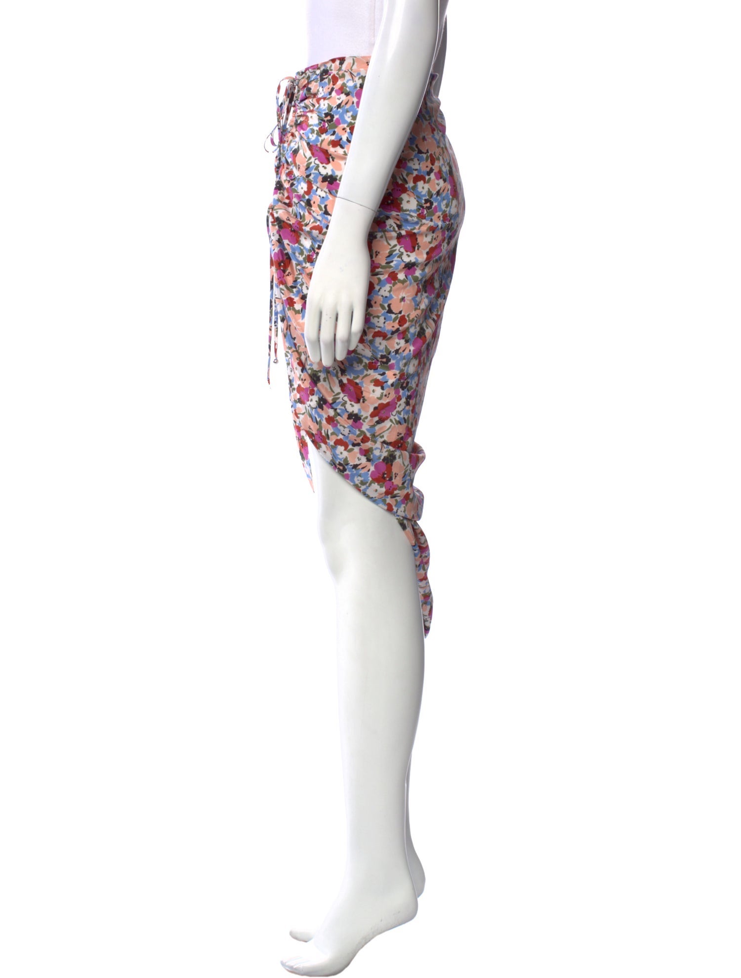 Veronica Beard Silk Midi Length Skirt