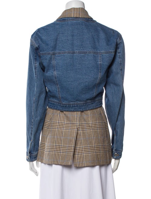 Veronica Beard Houndstooth Print Coat