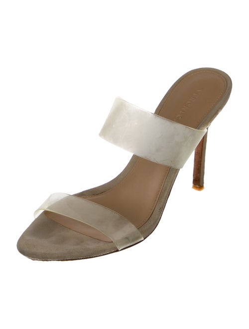 Veronica Beard PVC Slides