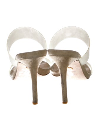 Veronica Beard PVC Slides