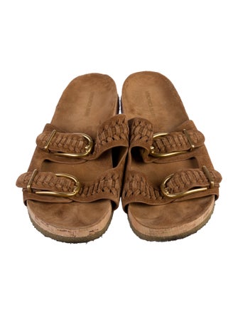 Veronica Beard Suede Slides