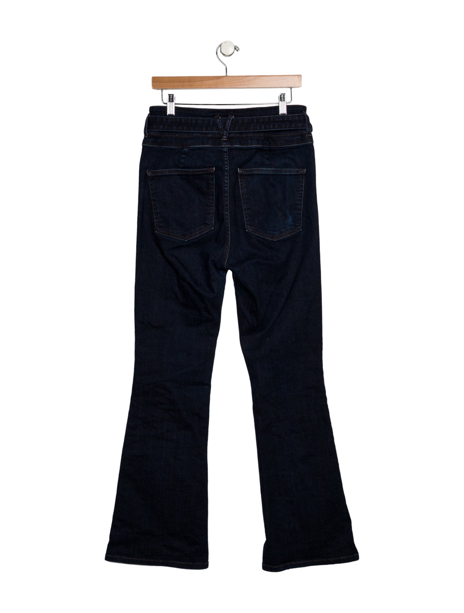 Veronica Beard High-Rise Wide Leg Jeans