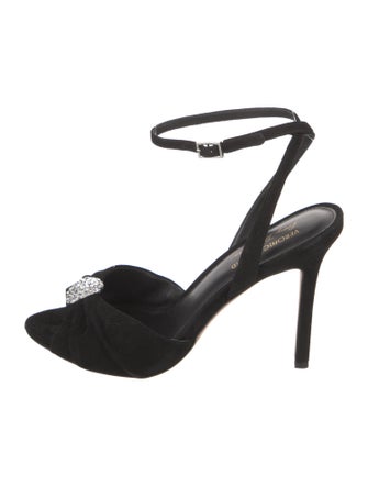 Veronica Beard Suede Sandals