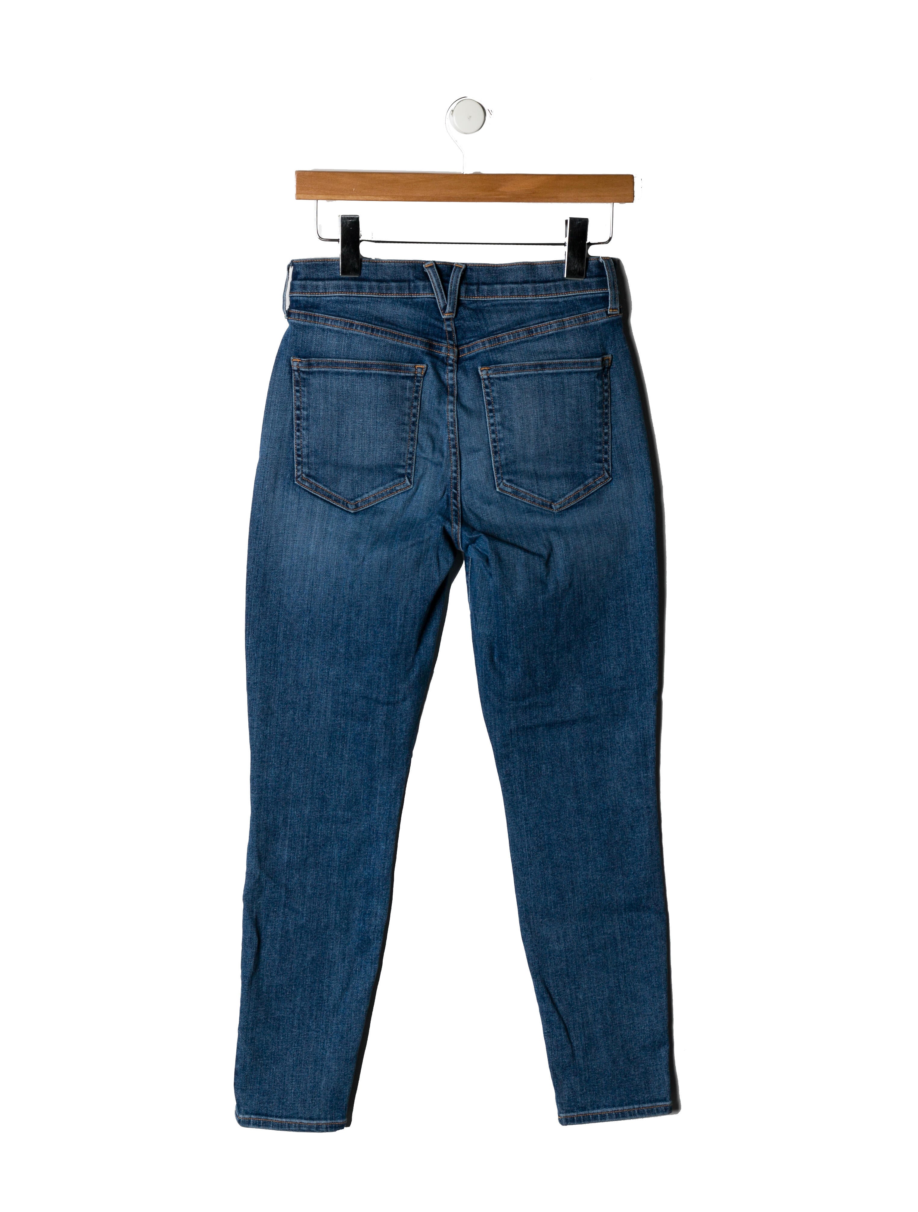 Veronica Beard Mid-Rise Skinny Leg Jeans